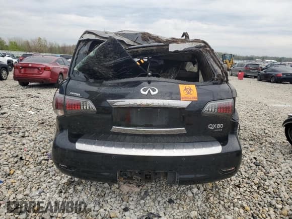 ✅ 2016 Infiniti QX80 Limited • VIN: JN8AZ2NE4G9121697 • Лот: 55135405. Опубликован ранее на Copart с пробегом 103 000 миль. Бесплатный доступ к архиву аукционных продаж из США и подробный отчёт об истории автомобиля на DreamBid. Изображение 6.