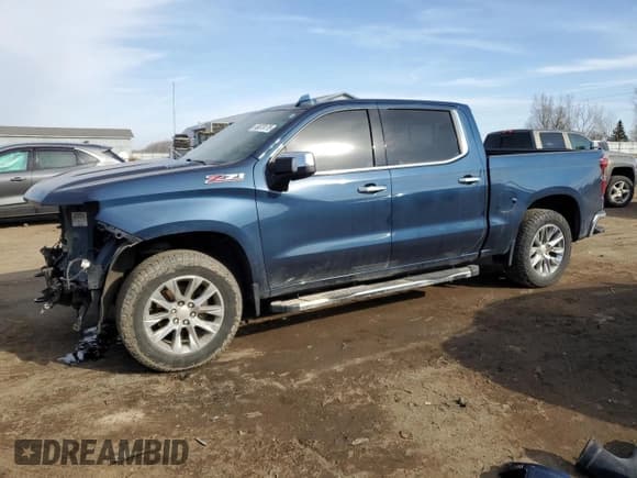 ✅ 2021 Chevrolet Silverado 1500 LTZ • VIN: 3GCUYGET0MG132005 • Lot: 49079175. Wystawiony na Copart z przebiegiem 90 246 mil. Bezpłatny archiwum sprzedaży aukcyjnych z USA i szczegółowy raport historii pojazdu na DreamBid. Zdjęcie 1.