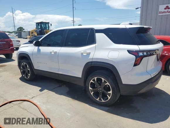 ✅ 2025 Chevrolet Equinox FWD LT • VIN: 3GNAXHEG2SL155845 • Lot: 63434455. Wystawiony na Copart z przebiegiem 15 687 mil. Bezpłatny archiwum sprzedaży aukcyjnych z USA i szczegółowy raport historii pojazdu na DreamBid. Zdjęcie 2.