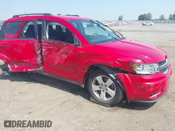 2013 Dodge Journey American Value with VIN 3C4PDCAB7DT500881, listed as a IAAI auction lot 43193439 with 165,029 mi miles and . Bid and sale history available at DreamBid. Image 1.