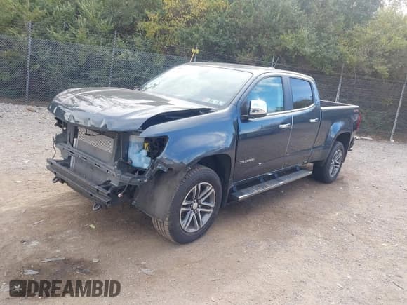 ✅ 2019 Chevrolet Colorado 4WD LT • VIN: 1GCGTCEN3K1153058 • Lot: 43560057. Listed on IAAI with 57,045 mi. Free auction sales archive from the USA and detailed vehicle history report at DreamBid. Image 2.