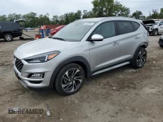 ✅ 2020 Hyundai Tucson Sport • VIN: KM8J3CAL2LU270359 • Lot: 81923605. Listed on Copart with 37,085 mi. Free auction sales archive from the USA and detailed vehicle history report at DreamBid. Image 1.