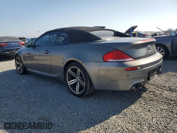 ✅ 2008 BMW 6 Series M6 • VIN: WBSEK935X8CY79683 • Лот: 62013205. Опубликован ранее на Copart с пробегом 104 145 миль. Бесплатный доступ к архиву аукционных продаж из США и подробный отчёт об истории автомобиля на DreamBid. Изображение 2.