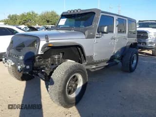 ✅ 2017 Jeep Wrangler Unlimited Sport • VIN: 1C4BJWDGXHL593070 • Лот: 43493480. Опубликован ранее на IAAI с пробегом 52 155 миль. Бесплатный доступ к архиву аукционных продаж из США и подробный отчёт об истории автомобиля на DreamBid. Изображение 2.