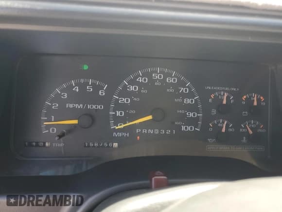 ✅ 1998 GMC Sierra 1500 • VIN: 1GTEK19R3WR515392 • Лот: 60257755. Опубликован ранее на Copart с пробегом 158 756 миль. Бесплатный доступ к архиву аукционных продаж из США и подробный отчёт об истории автомобиля на DreamBid. Изображение 9.