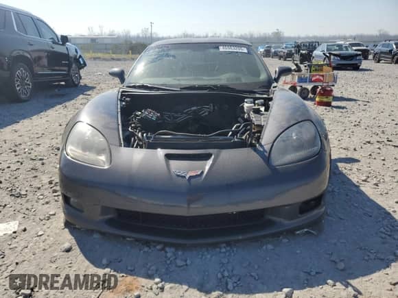 2011 Chevrolet Corvette Z06 w/3LZ with VIN 1G1YL2DEXB5100021, listed as a Copart auction lot 46983205 with Not provided miles and Non repairable. Bid and sale history available at DreamBid. Image 5.