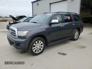 ✅ 2012 Toyota Sequoia Platinum • VIN: 5TDDW5G12CS065381 • Лот: 90434075. Опубликован ранее на Copart с пробегом 256 317 миль. Бесплатный доступ к архиву аукционных продаж из США и подробный отчёт об истории автомобиля на DreamBid. Изображение 1.