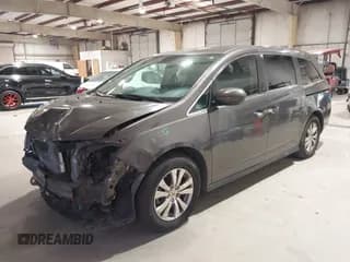 ✅ 2016 Honda Odyssey EX-L • VIN: 5FNRL5H61GB072535 • Лот: 43676300. Опубликован ранее на IAAI с пробегом 131 499 миль. Бесплатный доступ к архиву аукционных продаж из США и подробный отчёт об истории автомобиля на DreamBid. Изображение 2.