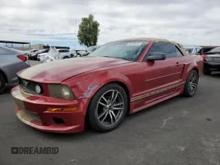 ✅ 2007 Ford Mustang Deluxe • VIN: 1ZVFT84N175206041 • Lot: 82349215. Listed on Copart with 165,003 mi. Free auction sales archive from the USA and detailed vehicle history report at DreamBid. Image 1.