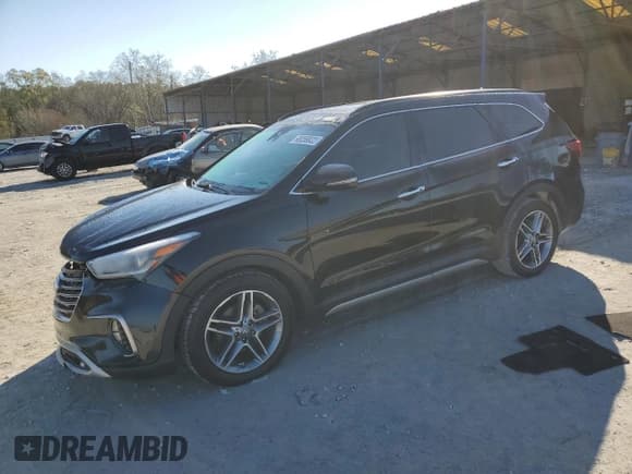 ✅ 2017 Hyundai Santa Fe Limited Ultimate • VIN: KM8SR4HF1HU237921 • Lot: 68058822. Listed on Copart with 56,144 mi. Free auction sales archive from the USA and detailed vehicle history report at DreamBid. Image 1.