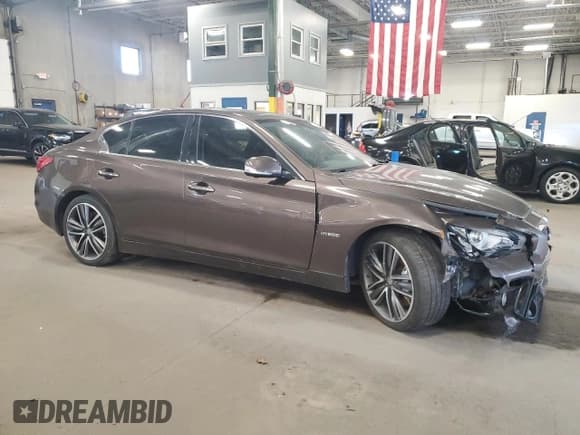 ✅ 2014 Infiniti Q50 Hybrid Sport • VIN: JN1AV7AR3EM700559 • Lot: 86533385. Wystawiony na Copart z przebiegiem 195 221 mil. Bezpłatny archiwum sprzedaży aukcyjnych z USA i szczegółowy raport historii pojazdu na DreamBid. Zdjęcie 4.