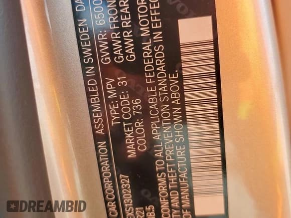 ✅ 2025 Volvo XC90 Plus • VIN: YV4H60PEXS1302327 • Lot: 83825535. Wystawiony na Copart z przebiegiem Nie podano. Bezpłatny archiwum sprzedaży aukcyjnych z USA i szczegółowy raport historii pojazdu na DreamBid. Zdjęcie 14.