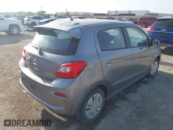✅ 2018 Mitsubishi Mirage ES • VIN: ML32A3HJ1JH014242 • Lot: 42014407. Listed on IAAI with 69,667 mi. Free auction sales archive from the USA and detailed vehicle history report at DreamBid. Image 4.