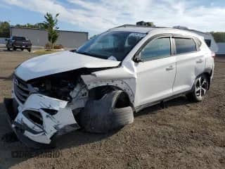 2016 Hyundai Tucson Sport with VIN KM8J3CA20GU053471, listed as a Copart auction lot 71357125 with 120,169 mi miles and Salvage title. Bid and sale history available at DreamBid. Image 1.