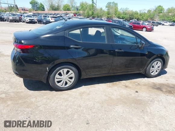 ✅ 2023 Nissan Versa S • VIN: 3N1CN8DV4PL831133 • Lot: 42136974. Listed on IAAI with 50,460 mi. Free auction sales archive from the USA and detailed vehicle history report at DreamBid. Image 4.