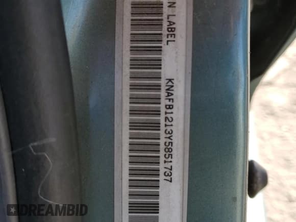 ✅ 2000 Kia Sephia • VIN: KNAFB1213Y5851737 • Lot: 82178085. Wystawiony na Copart z przebiegiem 68 424 mil. Bezpłatny archiwum sprzedaży aukcyjnych z USA i szczegółowy raport historii pojazdu na DreamBid. Zdjęcie 12.