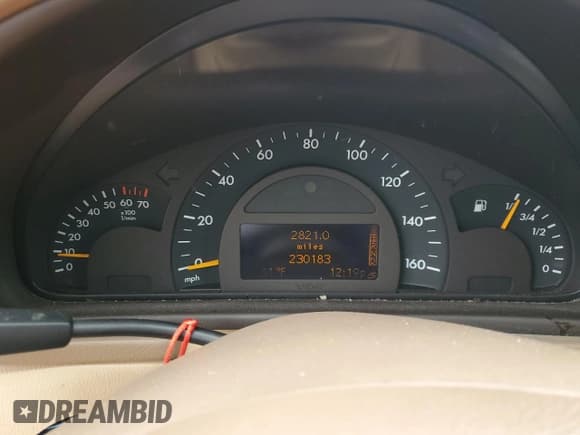 ✅ 2002 Mercedes-Benz C 230/260/280/320 • VIN: WDBRF61J32F143636 • Lot: 84567925. Listed on Copart with 230,183 mi. Free auction sales archive from the USA and detailed vehicle history report at DreamBid. Image 9.