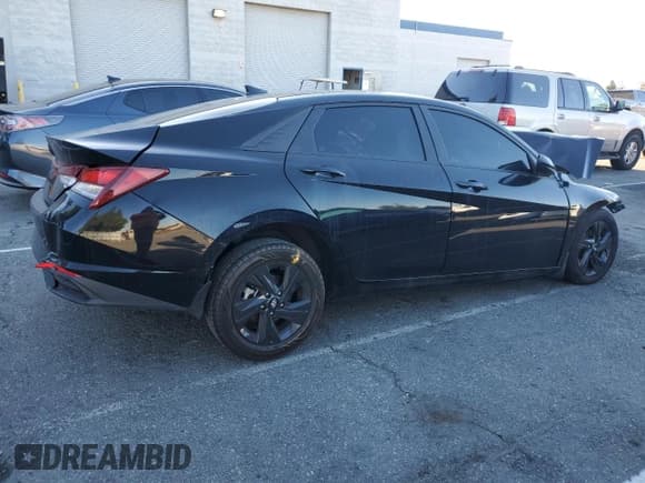 ✅ 2022 Hyundai Elantra SEL • VIN: KMHLM4AG2NU259380 • Lot: 82001515. Listed on Copart with Not provided. Free auction sales archive from the USA and detailed vehicle history report at DreamBid. Image 3.
