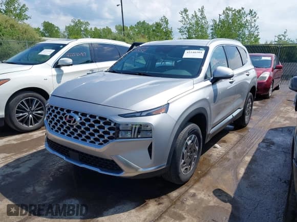 ✅ 2021 Hyundai Santa Fe Blue • VIN: KM8S2DA16MU011919 • Лот: 42240384. Опубликован ранее на IAAI с пробегом 33 528 миль. Бесплатный доступ к архиву аукционных продаж из США и подробный отчёт об истории автомобиля на DreamBid. Изображение 18.