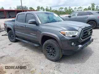 2022 Toyota Tacoma SR5 with VIN 3TMAZ5CN5NM188730, listed as a IAAI auction lot 42766876 with 36,152 mi miles and . Bid and sale history available at DreamBid. Image 1.