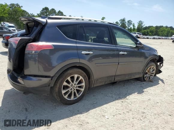 ✅ 2016 Toyota RAV4 Limited • VIN: JTMDFREVXGJ076533 • Lot: 57480995. Listed on Copart with 124,626 mi. Free auction sales archive from the USA and detailed vehicle history report at DreamBid. Image 3.