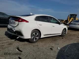 2017 Hyundai Ioniq SEL with VIN KMHC75LC1HU040888, listed as a Copart auction lot 64444533 with 43,233 mi miles and . Bid and sale history available at DreamBid. Image 3.