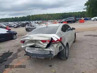 2017 Hyundai Elantra SE with VIN KMHD74LF7HU090140, listed as a IAAI auction lot 43344449 with 125,156 mi miles and . Bid and sale history available at DreamBid. Image 4.