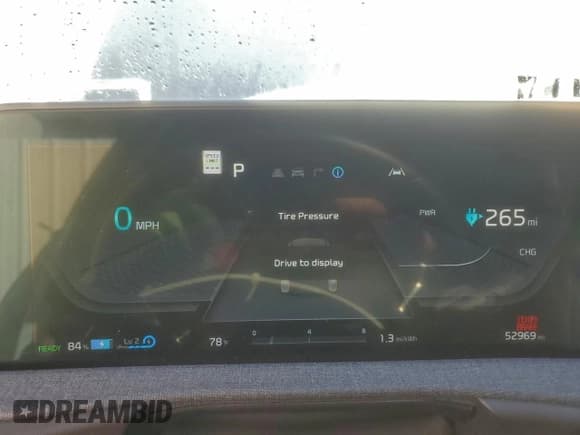 ✅ 2023 Kia EV6 Wind • VIN: KNDC34LA1P5606260 • Lot: 94031345. Listed on Copart with 52,969 mi. Free auction sales archive from the USA and detailed vehicle history report at DreamBid. Image 9.