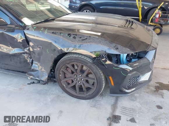 ✅ 2024 Ford Mustang GT • VIN: 1FA6P8CF2R5436066 • Lot: 43508673. Listed on IAAI with 8,280 mi. Free auction sales archive from the USA and detailed vehicle history report at DreamBid. Image 6.