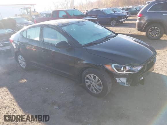 2018 Hyundai Elantra SE with VIN 5NPD74LF5JH354279, listed as a IAAI auction lot 43538376 with 184,704 mi miles and . Bid and sale history available at DreamBid. Image 1.
