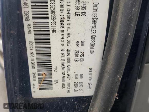 ✅ 2005 Dodge Magnum • VIN: 2D8GZ58235H551146 • Lot: 92037745. Wystawiony na Copart z przebiegiem Nie podano. Bezpłatny archiwum sprzedaży aukcyjnych z USA i szczegółowy raport historii pojazdu na DreamBid. Zdjęcie 13.