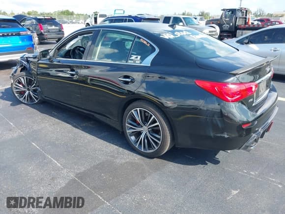 ✅ 2017 Infiniti Q50 Signature Edition • VIN: JN1EV7AR9HM836099 • Lot: 42367114. Listed on IAAI with 51,427 mi. Free auction sales archive from the USA and detailed vehicle history report at DreamBid. Image 3.