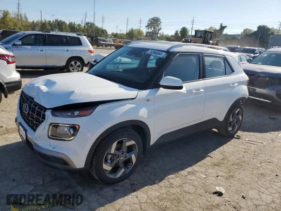 2024 Hyundai Venue SEL z VIN KMHRC8A3XRU320000, wystawiony jako Copart lot #74366054 z przebiegiem 168 mil mil oraz Szkoda całkowita • Salvage title. Historia ofert i sprzedaży dostępna na DreamBid. Obrazek 1.