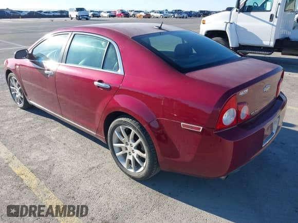 2008 Chevrolet Malibu LTZ with VIN 1G1ZK57798F185765, listed as a IAAI auction lot 43619206 with 105,801 mi miles and . Bid and sale history available at DreamBid. Image 3.