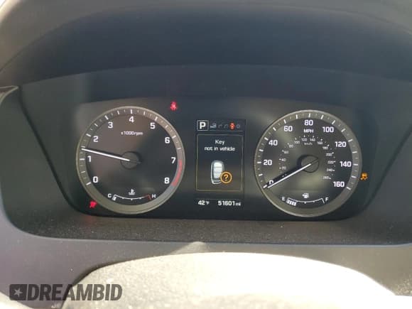 ✅ 2017 Hyundai Sonata Sport • VIN: 5NPE34AF7HH585181 • Lot: 71962512. Listed on Copart with 51,601 mi. Free auction sales archive from the USA and detailed vehicle history report at DreamBid. Image 9.