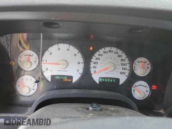 ✅ 2004 Dodge 1500 SLT • VIN: 1D7HU18D44S541413 • Лот: 91123055. Опубликован ранее на Copart с пробегом 185 938 миль. Бесплатный доступ к архиву аукционных продаж из США и подробный отчёт об истории автомобиля на DreamBid. Изображение 9.