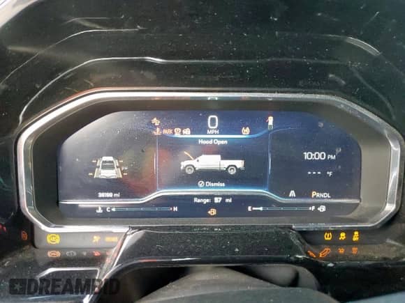 2023 Chevrolet Silverado 1500 RST с VIN 2GCPADED9P1155661, выставлен на аукционе Copart как лот 86098855 с пробегом 36 199 миль миль и Списание • Salvage title. История ставок и продаж доступна на DreamBid. Изображение 9.