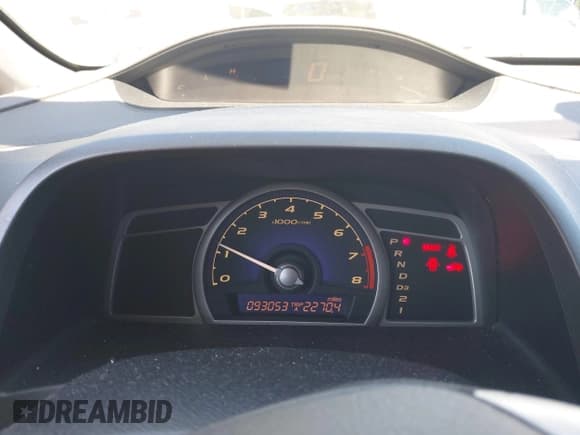 ✅ 2010 Honda Civic LX • VIN: 2HGFA1F57AH513681 • Lot: 43706253. Listed on IAAI with 93,053 mi. Free auction sales archive from the USA and detailed vehicle history report at DreamBid. Image 7.