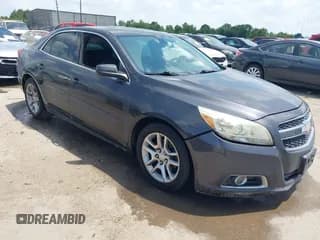 ✅ 2013 Chevrolet Malibu Eco • VIN: 1G11F5SR6DF164022 • Lot: 42985031. Listed on IAAI with 173,159 mi. Free auction sales archive from the USA and detailed vehicle history report at DreamBid. Image 1.
