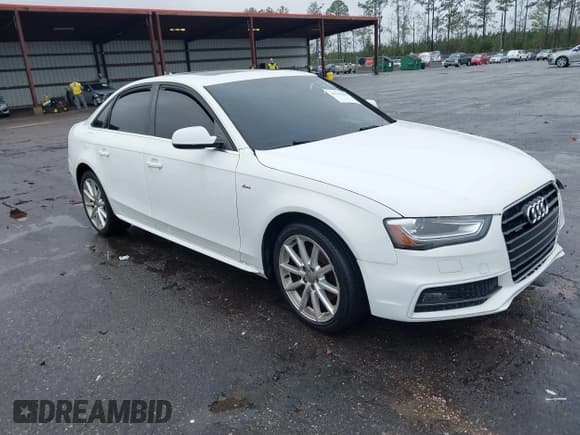 ✅ 2016 Audi A4 Premium • VIN: WAUBFAFL4GN010684 • Лот: 41749037. Опубликован ранее на IAAI с пробегом 88 758 миль. Бесплатный доступ к архиву аукционных продаж из США и подробный отчёт об истории автомобиля на DreamBid. Изображение 1.