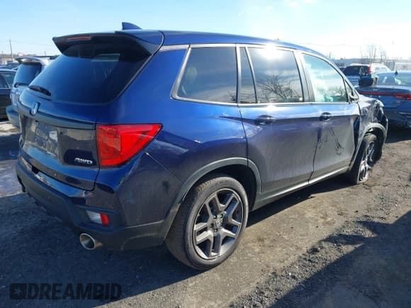 ✅ 2023 Honda Passport EX-L • VIN: 5FNYF8H51PB028045 • Лот: 41609342. Опубликован ранее на IAAI с пробегом 52 920 миль. Бесплатный доступ к архиву аукционных продаж из США и подробный отчёт об истории автомобиля на DreamBid. Изображение 4.