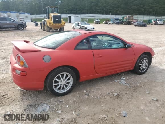 ✅ 2001 Mitsubishi Eclipse GS • VIN: 4A3AC44G51E117911 • Lot: 83950785. Listed on Copart with 184,343 mi. Free auction sales archive from the USA and detailed vehicle history report at DreamBid. Image 3.