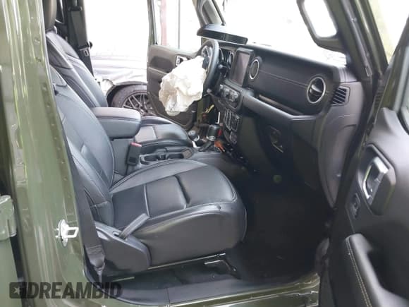 ✅ 2023 Jeep Wrangler Sahara • VIN: 1C4JJXP61PW683614 • Lot: 42421826. Listed on IAAI with 18,890 mi. Free auction sales archive from the USA and detailed vehicle history report at DreamBid. Image 5.