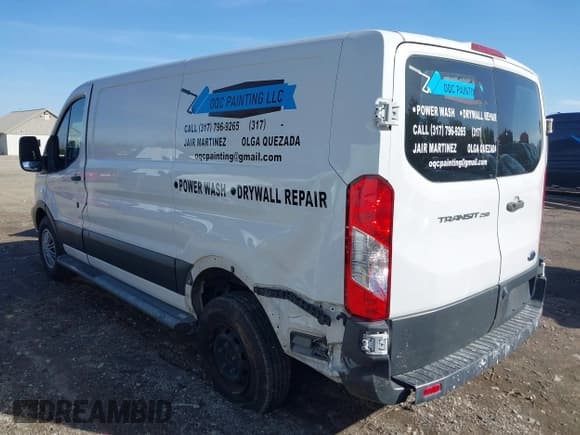 ✅ 2018 Ford Transit • VIN: 1FTYR1ZM2JKA58427 • Lot: 41830498. Listed on IAAI with 88,565 mi. Free auction sales archive from the USA and detailed vehicle history report at DreamBid. Image 3.