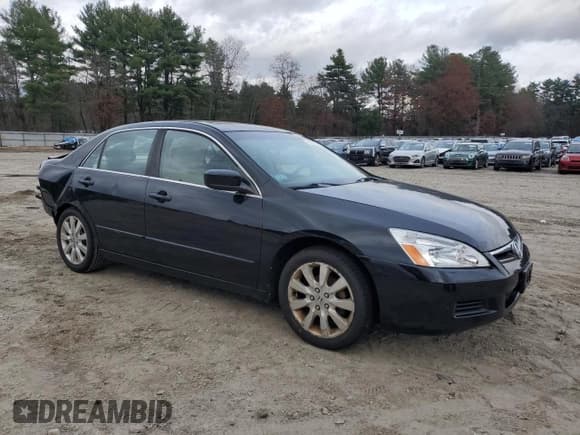 ✅ 2007 Honda Accord EX-L • VIN: 1HGCM66557A105341 • Lot: 92095395. Listed on Copart with 261,413 mi. Free auction sales archive from the USA and detailed vehicle history report at DreamBid. Image 4.