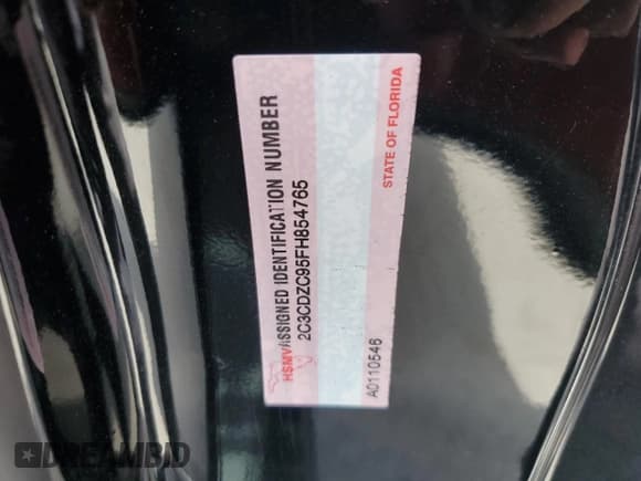 ✅ 2015 Dodge Challenger SRT Hellcat • VIN: 2C3CDZC95FH854765 • Лот: 67069835. Опубликован ранее на Copart с пробегом 19 614 миль. Бесплатный доступ к архиву аукционных продаж из США и подробный отчёт об истории автомобиля на DreamBid. Изображение 12.