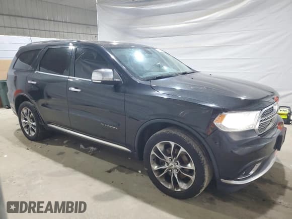 ✅ 2014 Dodge Durango Citadel • VIN: 1C4RDJEG0EC520681 • Lot: 90825835. Listed on Copart with 175,063 mi. Free auction sales archive from the USA and detailed vehicle history report at DreamBid. Image 4.