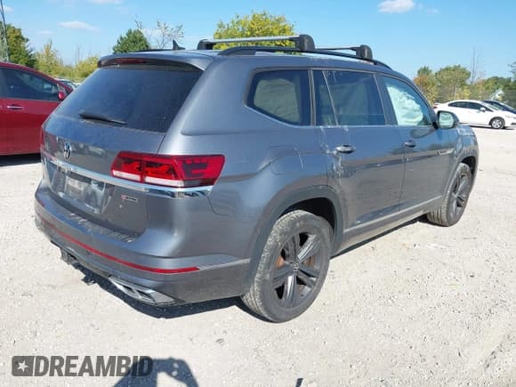 ✅ 2021 Volkswagen Atlas SE • VIN: 1V2RR2CA1MC508574 • Lot: 43314996. Listed on IAAI with 113,463 mi. Free auction sales archive from the USA and detailed vehicle history report at DreamBid. Image 4.