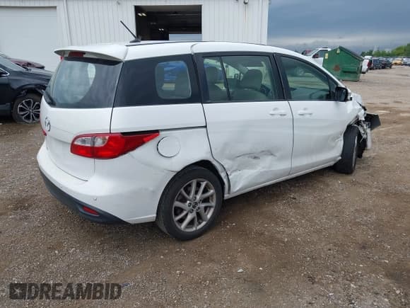 ✅ 2013 Mazda 5 Touring • VIN: JM1CW2CL2D0153269 • Lot: 42865405. Listed on IAAI with Not provided. Free auction sales archive from the USA and detailed vehicle history report at DreamBid. Image 4.