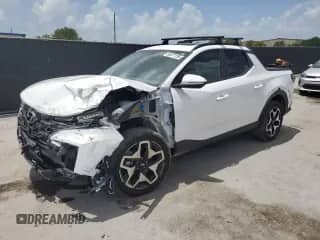 2024 Hyundai Santa Cruz Limited with VIN 5NTJEDDF0RH107580, listed as a Copart auction lot 66471195 with 16,523 mi miles and Salvage title. Bid and sale history available at DreamBid. Image 1.